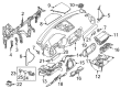 Diagram for Mercedes-Benz SL65 AMG Instrument Cluster - 231-680-74-01-9H15