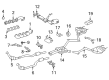 Diagram for Mercedes-Benz CL550 Exhaust Pipe - 216-490-29-21