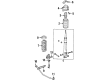 Diagram for Mercedes-Benz 500SL Bump Stop - 129-327-04-30