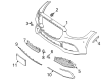 Diagram for Mercedes-Benz S580e Bumper - 223-885-19-04-9999
