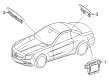 Diagram for Mercedes-Benz Back up Alarm - 172-542-01-23