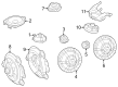 Diagram for Mercedes-Benz EQE 500 Car Speakers - 297-820-23-01