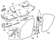 Diagram for Mercedes-Benz CLA250 Weather Strip - 117-692-01-76