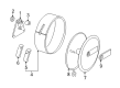 Diagram for Mercedes-Benz G500 Emblem - 463-898-05-11