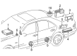Diagram for Mercedes-Benz E420 Car Speakers - 210-820-01-02