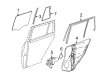 Diagram for Mercedes-Benz GLC350e Window Run - 253-735-13-01