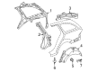 Diagram for Mercedes-Benz E320 Wheelhouse - 211-637-18-76