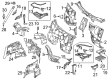Diagram for Mercedes-Benz Grille - 205-830-89-02
