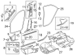 Diagram for Mercedes-Benz E550 Pillar Panels - 212-690-10-26-8N84