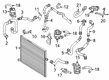 Diagram for Mercedes-Benz GLC63 AMG Cooling Hose - 253-500-58-00