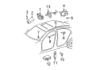 Diagram for Mercedes-Benz E63 AMG Airbag - 211-860-21-05