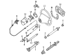 Diagram for Mercedes-Benz C230 Clutch Hydraulic Lines - 203-290-41-13