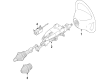 Diagram for Mercedes-Benz C63 AMG Steering Wheel - 204-460-54-03-3D16