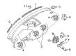 Diagram for Mercedes-Benz SL63 AMG Grille - 231-830-00-54-2A17