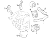 Diagram for Mercedes-Benz Sprinter 2500 Engine Mount - 654-224-17-00