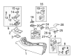 Diagram for Mercedes-Benz CLA45 AMG Emblem - 000-817-51-00