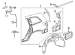 Diagram for Mercedes-Benz Fuel Door - 167-757-09-00
