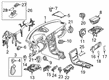 Diagram for Mercedes-Benz SLC43 AMG Interior Lights - 000-906-33-05-9051