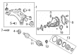 Diagram for Mercedes-Benz E63 AMG CV Boot - 000-357-09-00