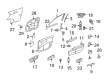 Diagram for Mercedes-Benz S350 Armrest - 221-720-12-95-7J17