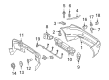 Diagram for Mercedes-Benz SLK300 Bumper Cover - 171-885-41-25-9999