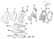 Diagram for Mercedes-Benz CLA250 Seat Heater - 177-906-37-00