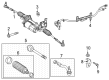 Diagram for Mercedes-Benz eSprinter Rack and Pinion Boot - 907-463-00-00-64
