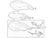 Diagram for Mercedes-Benz EQE 350+ SUV Seat Cushion - 296-910-91-02