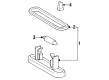 Diagram for Mercedes-Benz E300 License Plate Lights - 124-820-02-56-64