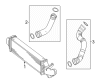 Diagram for Mercedes-Benz GLA250 Intercooler - 246-500-09-00