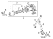 Diagram for Mercedes-Benz Automatic Transmission Filter - 246-377-23-00