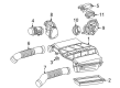 Diagram for Mercedes-Benz S55 AMG Air Duct - 113-094-26-82