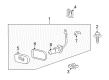 Diagram for Mercedes-Benz ML320 Fog Light - 169-820-16-56