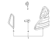 Diagram for Mercedes-Benz CLK55 AMG Back Up Light - 208-820-03-64