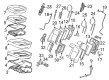 Diagram for Mercedes-Benz E500 Seat Switch - 211-821-34-51