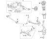 Diagram for Mercedes-Benz GLS580 Strut Housing - 167-320-11-03