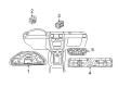 Diagram for Mercedes-Benz G55 AMG Instrument Cluster - 463-540-30-11