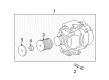 Diagram for Mercedes-Benz E400 Alternator - 000-906-17-22-80