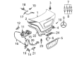 Diagram for Mercedes-Benz E320 Emblem - 220-817-10-15