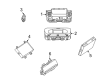 Diagram for Mercedes-Benz GLE53 AMG SUV A/C Switch - 167-905-17-01