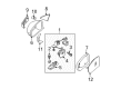 Diagram for Mercedes-Benz Car Mirror - 171-820-10-42