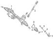 Diagram for Mercedes-Benz GLS350d Rack And Pinion - 166-460-60-00-64