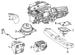 Diagram for Mercedes-Benz G550 Engine Mount - 656-223-11-00