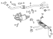 Diagram for Mercedes-Benz GLE53 AMG SUV Catalytic Converter - 256-140-47-00