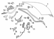 Diagram for Mercedes-Benz CLS53 AMG Liftgate Hinge - 257-750-12-00