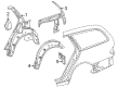 Diagram for Mercedes-Benz E320 Wheelhouse - 210-637-09-76