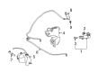 Diagram for Mercedes-Benz E550 Windshield Washer Nozzle - 211-860-21-47