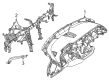 Diagram for Mercedes-Benz E450 Instrument Cluster - 214-680-19-01-9L22