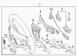 Diagram for Mercedes-Benz Steering Wheel - 000-460-18-03-9E38