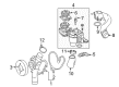Diagram for Mercedes-Benz S65 AMG Coolant Reservoir Hose - 279-200-15-00